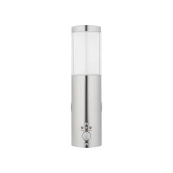 LIVARNO home LED-Außenleuchte, mit warmweißem Licht (Chrom) - B-Ware neuwertig