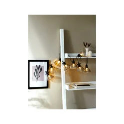LIVARNO home LED-Lichterkette, 8 Lampenschirmen - B-Ware