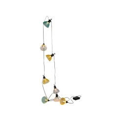 LIVARNO home LED-Lichterkette, 8 Lampenschirmen - B-Ware