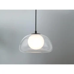 LIVARNO home LED-Pendelleuchte, mit halbtransparentem Diffusor, 3 W, transparent - B-Ware neuwertig