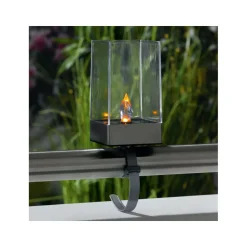 LIVARNO home LED-Solarfackel, mit realistischem Flackereffekt, Balkonleuchte/Bodenstecker - B-Ware neuwertig
