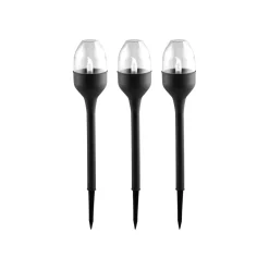 LIVARNO home LED Solarleuchten / Tischleuchten, 3 Stück - B-Ware