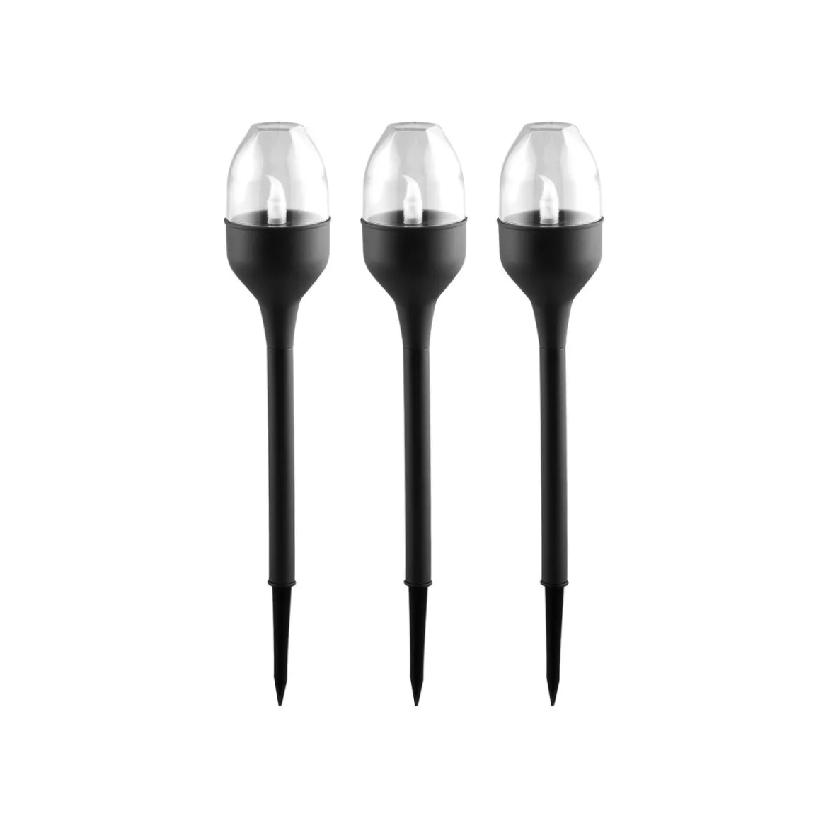 LIVARNO home LED Solarleuchten / Tischleuchten, 3 Stück - B-Ware