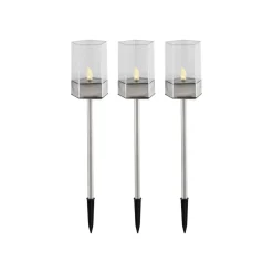 LIVARNO home LED Solarleuchten / Tischleuchten, 3 Stück - B-Ware