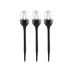 LIVARNO home LED Solarleuchten / Tischleuchten, 3 Stück - B-Ware