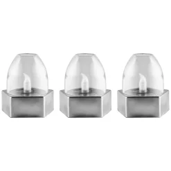 LIVARNO home LED Solarleuchten / Tischleuchten, 3 Stück - B-Ware