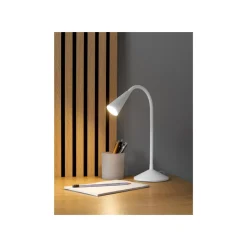 LIVARNO home LED-Tischleuchte, mit flexiblem Metallhals (weiß) - B-Ware neuwertig