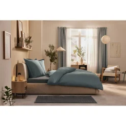 LIVARNO home Lyocell-Satin-Bettwäsche, 155 x 220 cm - B-Ware