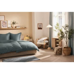 LIVARNO home Lyocell-Satin-Bettwäsche, 155 x 220 cm - B-Ware