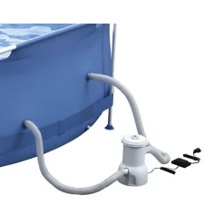 LIVARNO home Metal-Frame-Pool, Ø 300 x H 76 cm - B-Ware