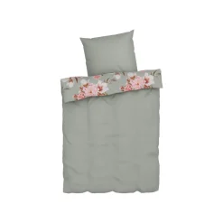 LIVARNO home Mikrofaser-Satin-Bettwäsche, atmungsaktiv, 155 x 220 cm - B-Ware