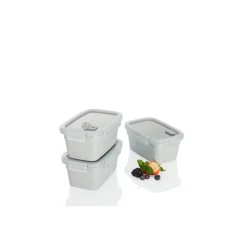 LIVARNO home Mikrowellendosen-Set, BPA-frei - B-Ware