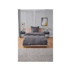 LIVARNO home Musselin-Bettwäsche, 135 x 200 cm - B-Ware
