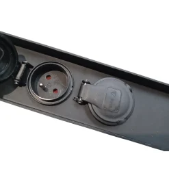 LIVARNO home Outdoor Steckdosensäule (2-fach mit Lichtsensor) - B-Ware neuwertig