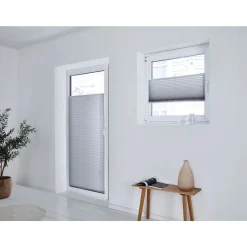 LIVARNO home Plissee Rollo, für Fenster (dunkelgrau, 100 x 130cm) - B-Ware sehr gut