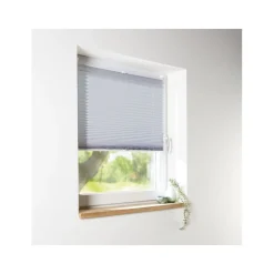 LIVARNO home Plissee Rollo, für Fenster (dunkelgrau, 100 x 130cm) - B-Ware sehr gut