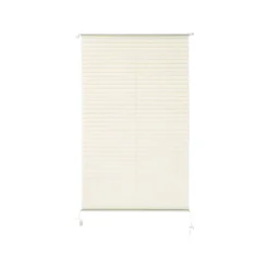 LIVARNO home Plissee-Rollo für Fenster, 75 x 130 cm (creme) - B-Ware neuwertig