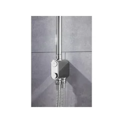 LIVARNO home Regenbrauseset mit Wassersparer Duschbrauseset mit Wassersparer Überkopfbrause-Set mit Wassersparer - B-Ware neuwertig