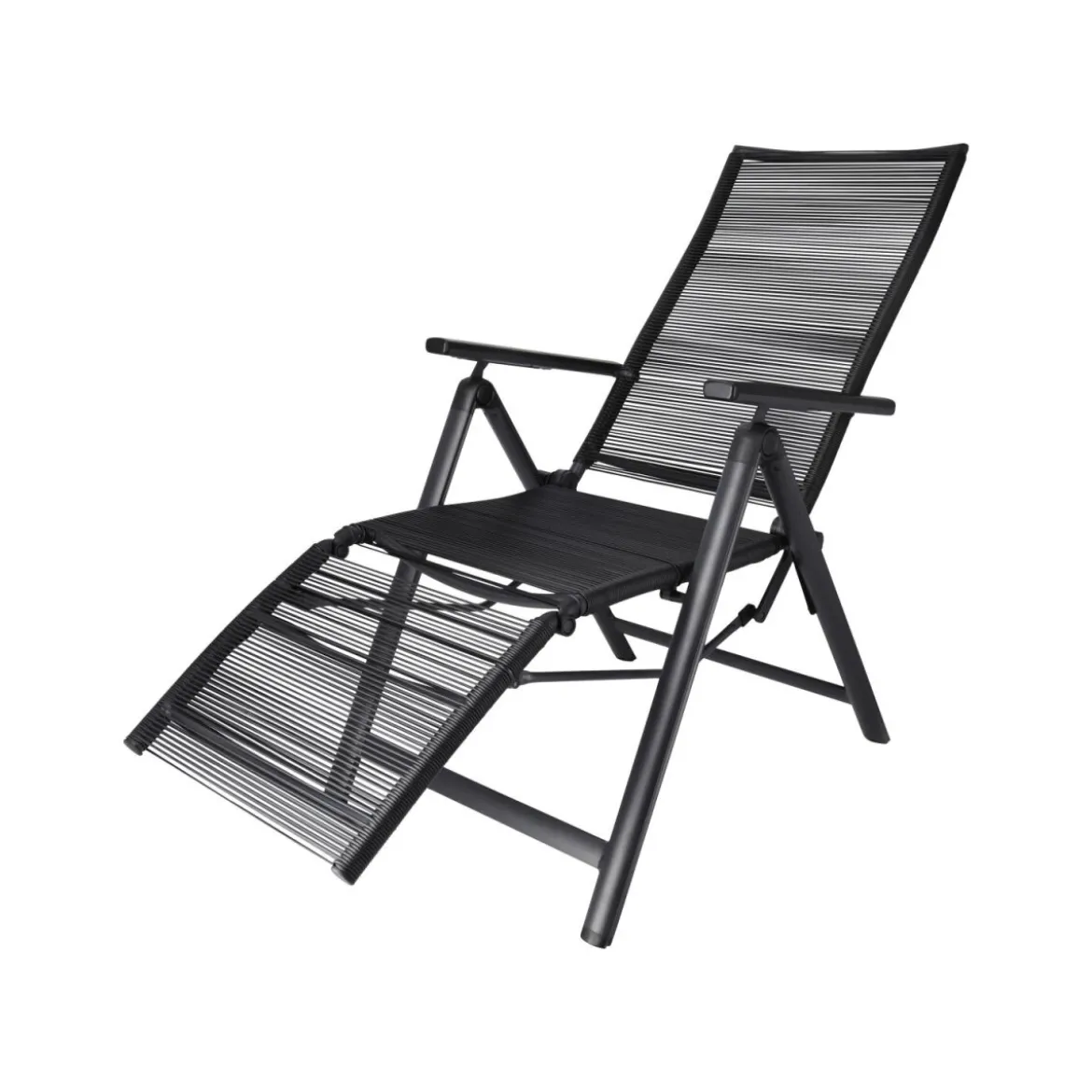 LIVARNO HOME Relaxsessel »Miami«, im Rope-Design, anthrazit - B-Ware