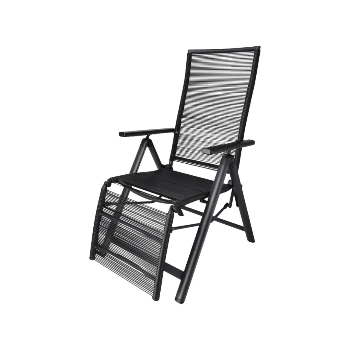 LIVARNO HOME Relaxsessel »Miami«, im Rope-Design, anthrazit - B-Ware