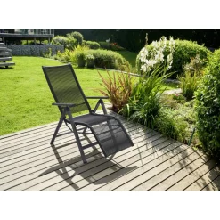 LIVARNO HOME Relaxsessel »Miami«, im Rope-Design, anthrazit - B-Ware