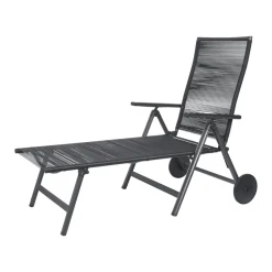 LIVARNO HOME Rollliege »Miami« im Rope-Design, anthrazit - B-Ware