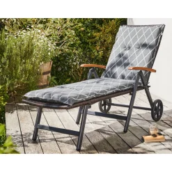LIVARNO home Rollliege »Valencia«, 6-fach verstellbar, braun - B-Ware