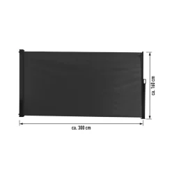 LIVARNO home Seitenmarkise, 300 x 160 cm, ausziehbar - B-Ware neuwertig