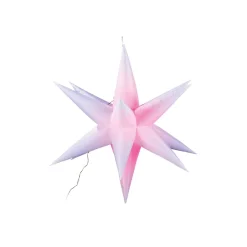 LIVARNO home Selbstaufblasender LED-Weihnachtsstern - B-Ware neuwertig