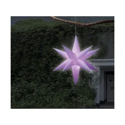 LIVARNO home Selbstaufblasender LED-Weihnachtsstern - B-Ware neuwertig