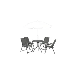 LIVARNO home Sitzgruppe, 5-teilig, anthrazit - B-Ware sonstiges