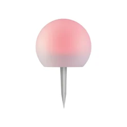 LIVARNO home Solar-Außendeko mit 9 Leuchtmodi Solar-Deko außen mit 9 Leuchtmodi (Außendeko Solar 2er Ball) - B-Ware neuwertig