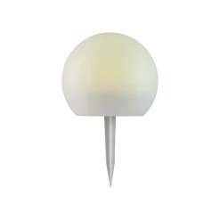 LIVARNO home Solar-Außendeko mit 9 Leuchtmodi Solar-Deko außen mit 9 Leuchtmodi (Außendeko Solar 2er Ball) - B-Ware neuwertig