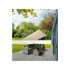 LIVARNO home Sonnensegel, rechteckig, beige - B-Ware neuwertig