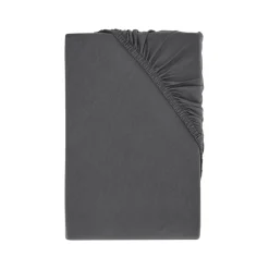 LIVARNO home Spannbettlaken Bi-Elastic, 140-160 x 200 cm (Grau) - B-Ware neuwertig