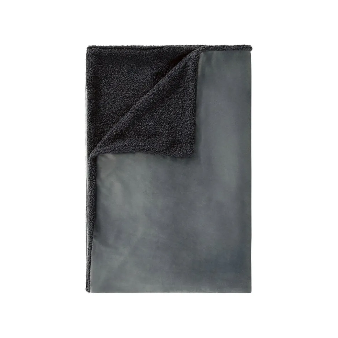 LIVARNO HOME Teddyfleece Kuscheldecke, 150 x 200 cm (Grau) - B-Ware neuwertig