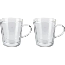 LIVARNO home Thermogläser aus doppelwandigem Borosilikatglas (Teeglas 2er Set) - B-Ware neuwertig