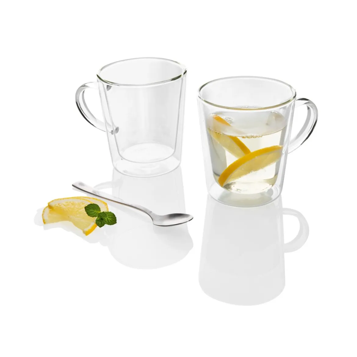 LIVARNO home Thermogläser aus doppelwandigem Borosilikatglas (Teeglas 2er Set) - B-Ware neuwertig