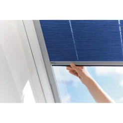 Livarno Home Thermo Plissee Teleskop für Velux-Dachfenster 49,3 x 94-116 cm - B-Ware