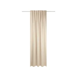 LIVARNO home Vorhangschal, 2 Stück, abdunkelnd (Beige) - B-Ware neuwertig