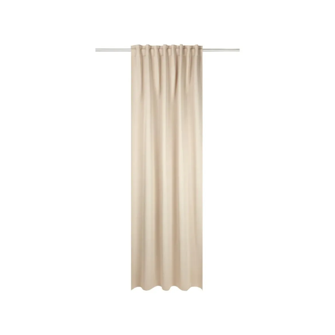 LIVARNO home Vorhangschal, 2 Stück, abdunkelnd (Beige) - B-Ware neuwertig