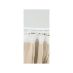 LIVARNO home Vorhangschal, 2 Stück, abdunkelnd (Beige) - B-Ware neuwertig