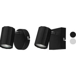 LIVARNO home Wand-/Deckenleuchte, neig- und schwenkbarer Spot - B-Ware