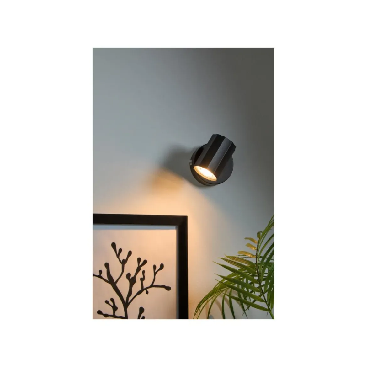 LIVARNO home Wand-/Deckenleuchte, neig- und schwenkbarer Spot - B-Ware
