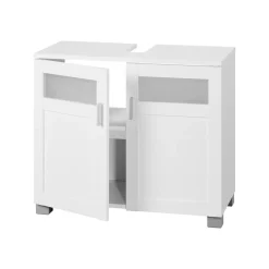 LIVARNO home Waschbeckenunterschrank »Basel«, mit Siphonausschnitt - B-Ware
