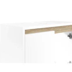 LIVARNO home Waschbeckenunterschrank Oslo, mit 2 Türen, weiß - B-Ware