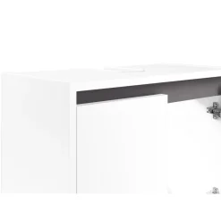 LIVARNO home Waschbeckenunterschrank Oslo, mit 2 Türen, weiß - B-Ware