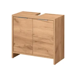 LIVARNO home Waschbeckenunterschrank Verona, in Eiche Wotan - B-Ware sehr gut