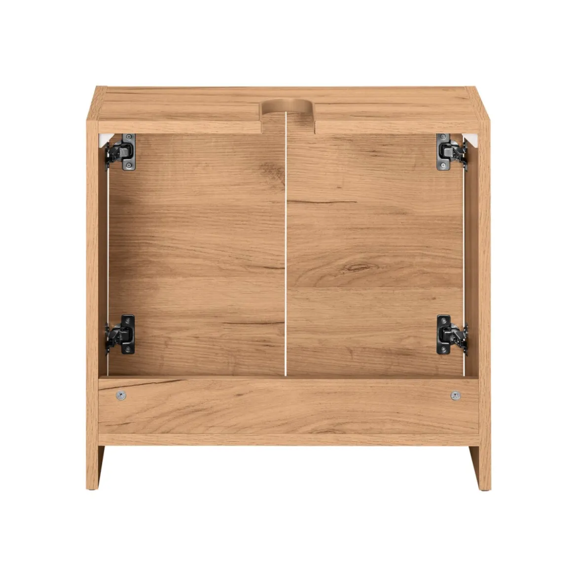 LIVARNO home Waschbeckenunterschrank Verona, in Eiche Wotan - B-Ware sehr gut