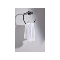 LIVARNO home WC-Bürstengarnitur, Kosmetiktuchbox, Toilettenrollenhalter, Handtuchhalter (Handtuchring) - B-Ware sehr gut